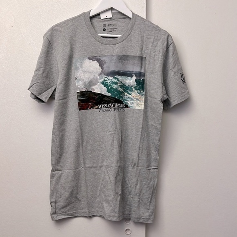 The MET Winslow Homer NORTHEASTER TEE - Grey F008